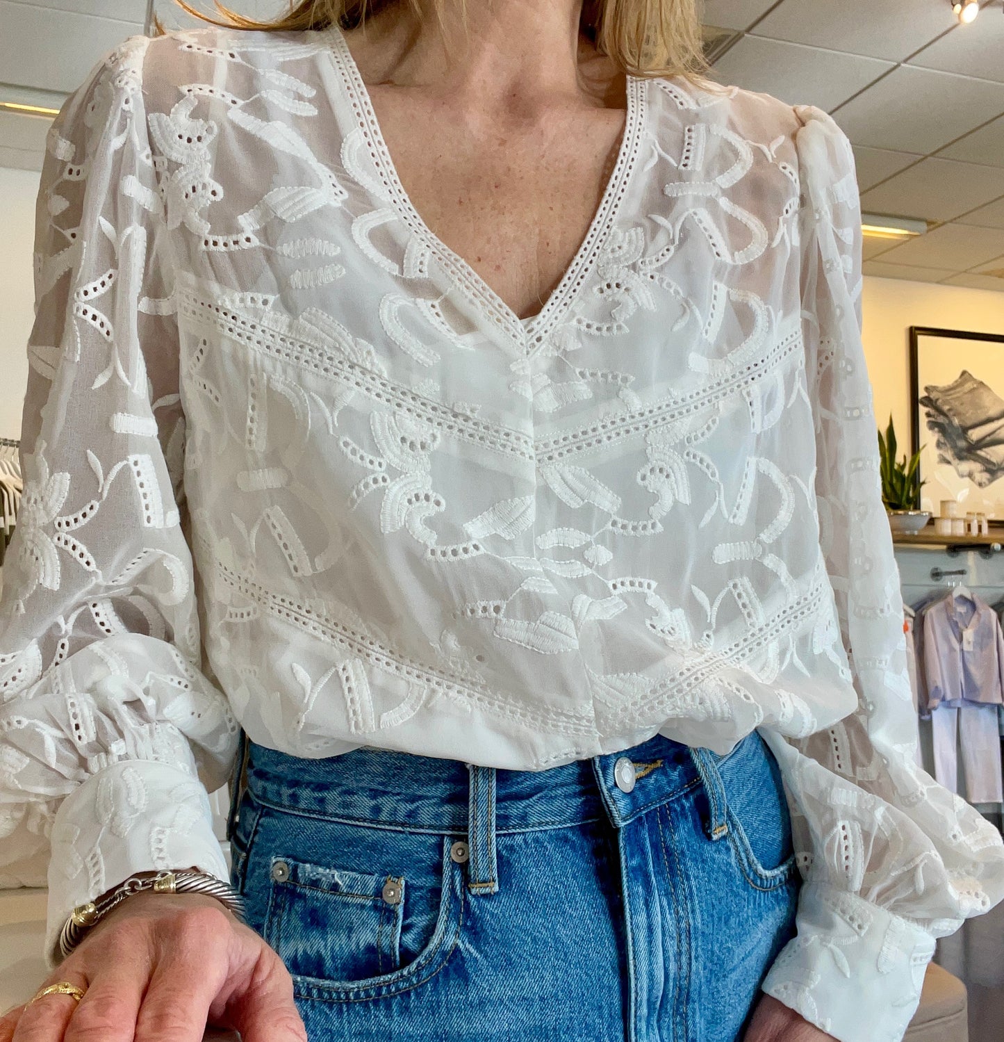 Daydreamer Popover Blouse