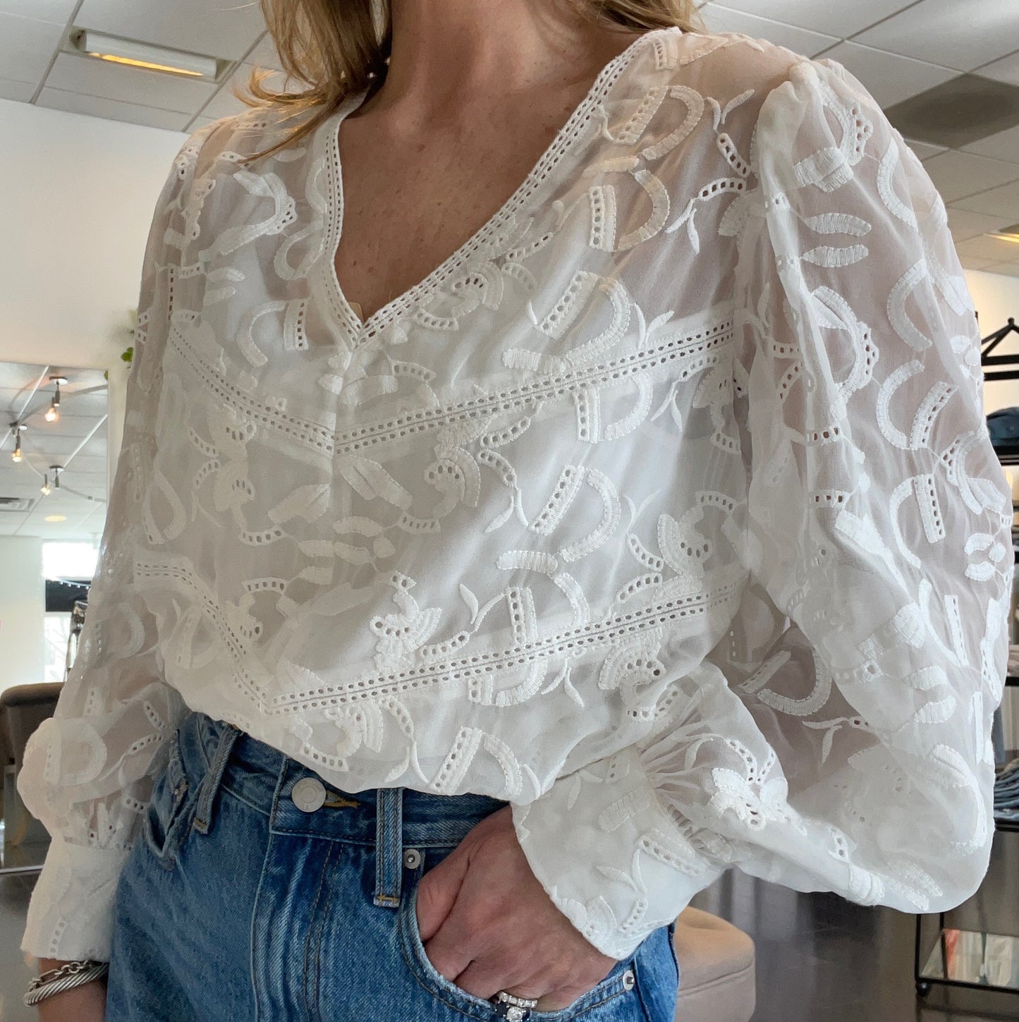 Daydreamer Popover Blouse