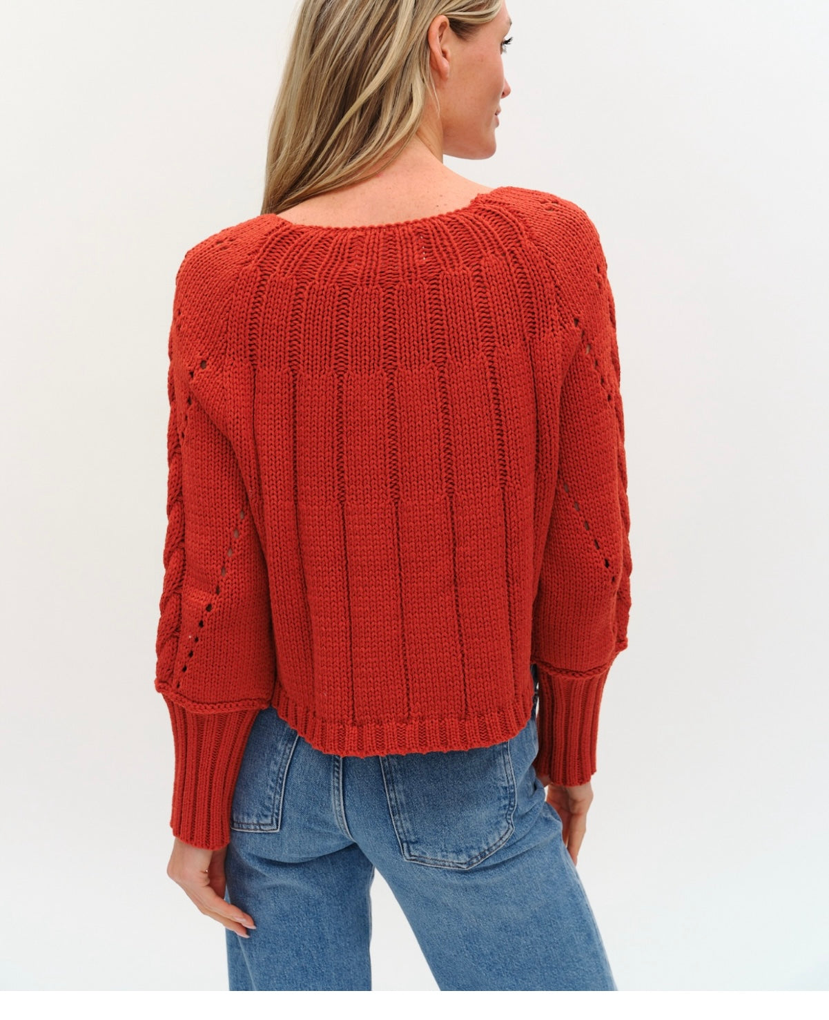 Alexa Cable Knit Sweater