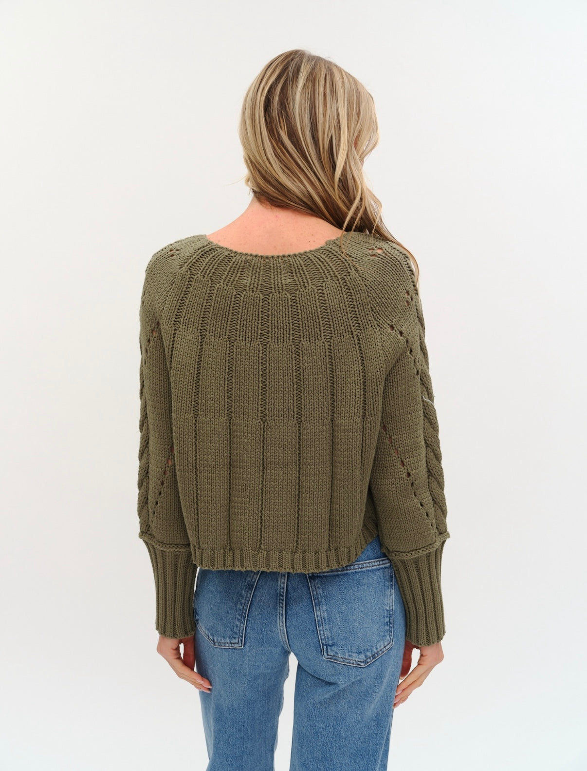 Alexa Cable Knit Sweater
