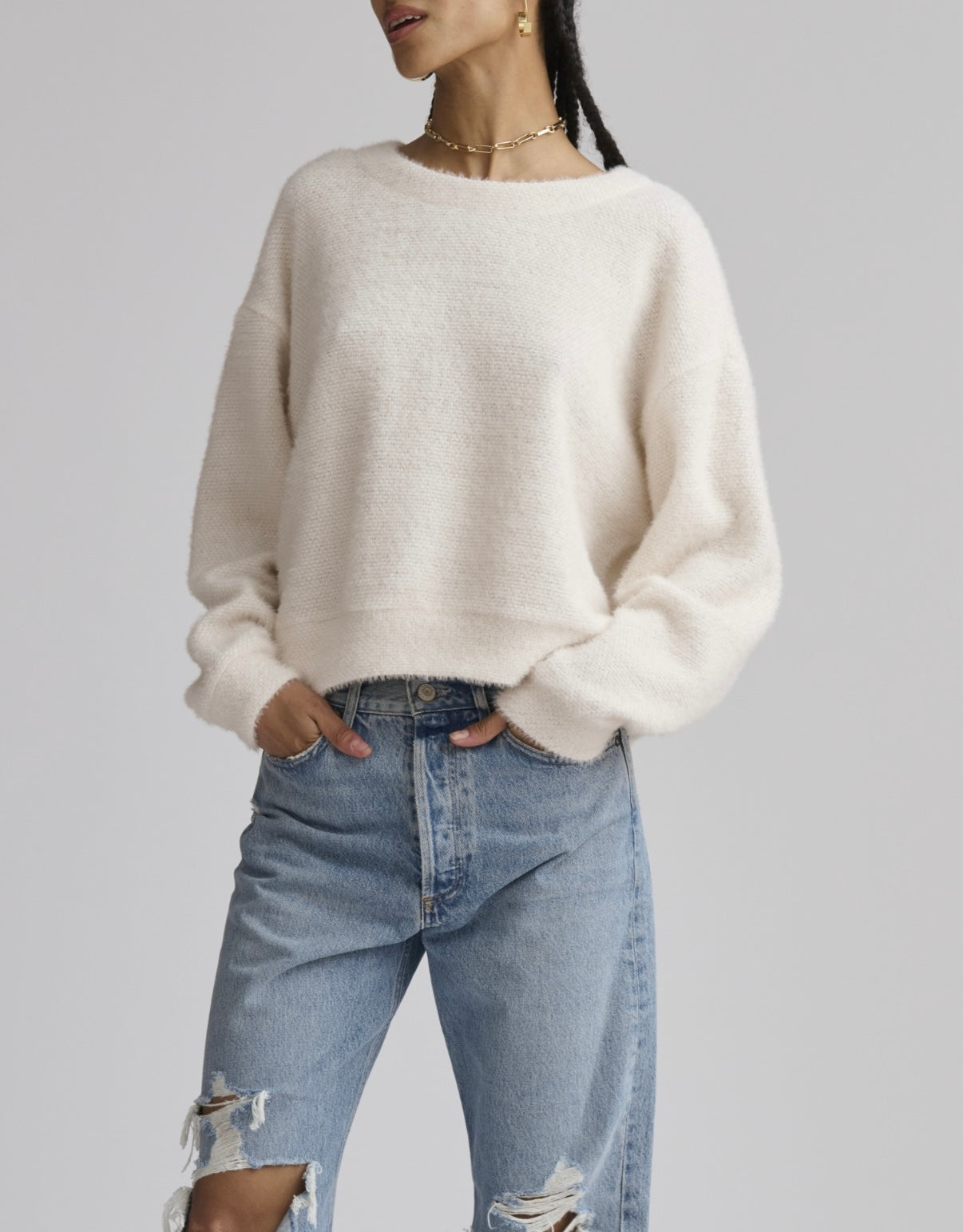 Fallon Fuzzy Sweater