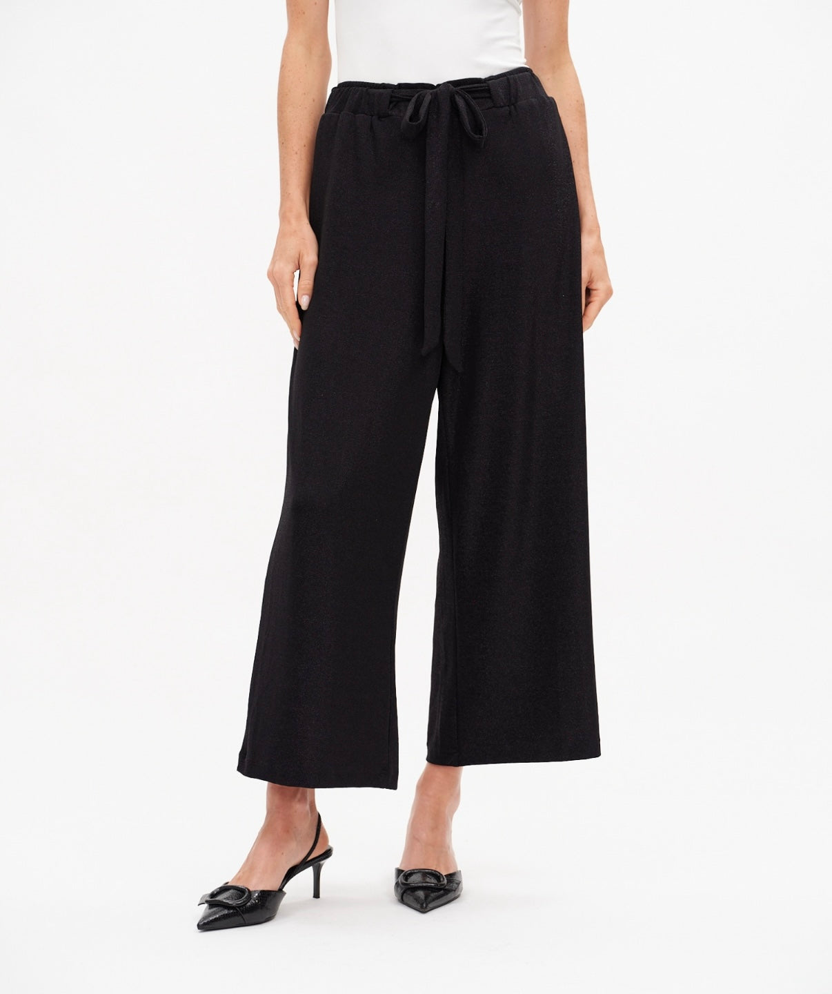 Lurex Pant Black