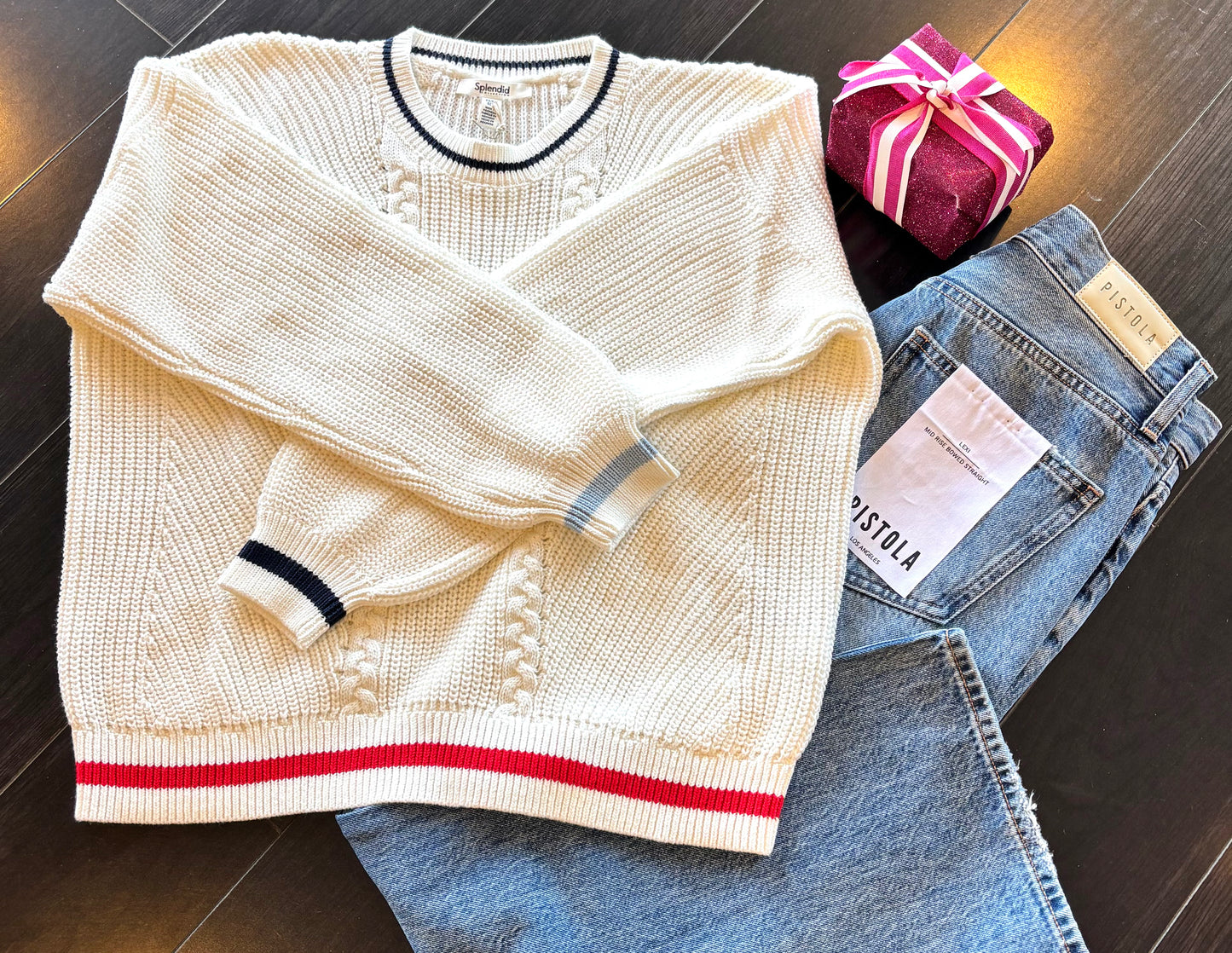 Vienna White Sweater