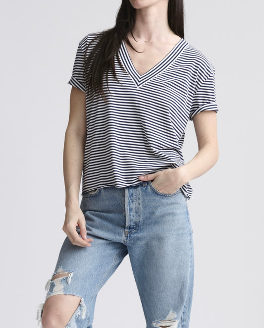 Kacey Stripe Tee