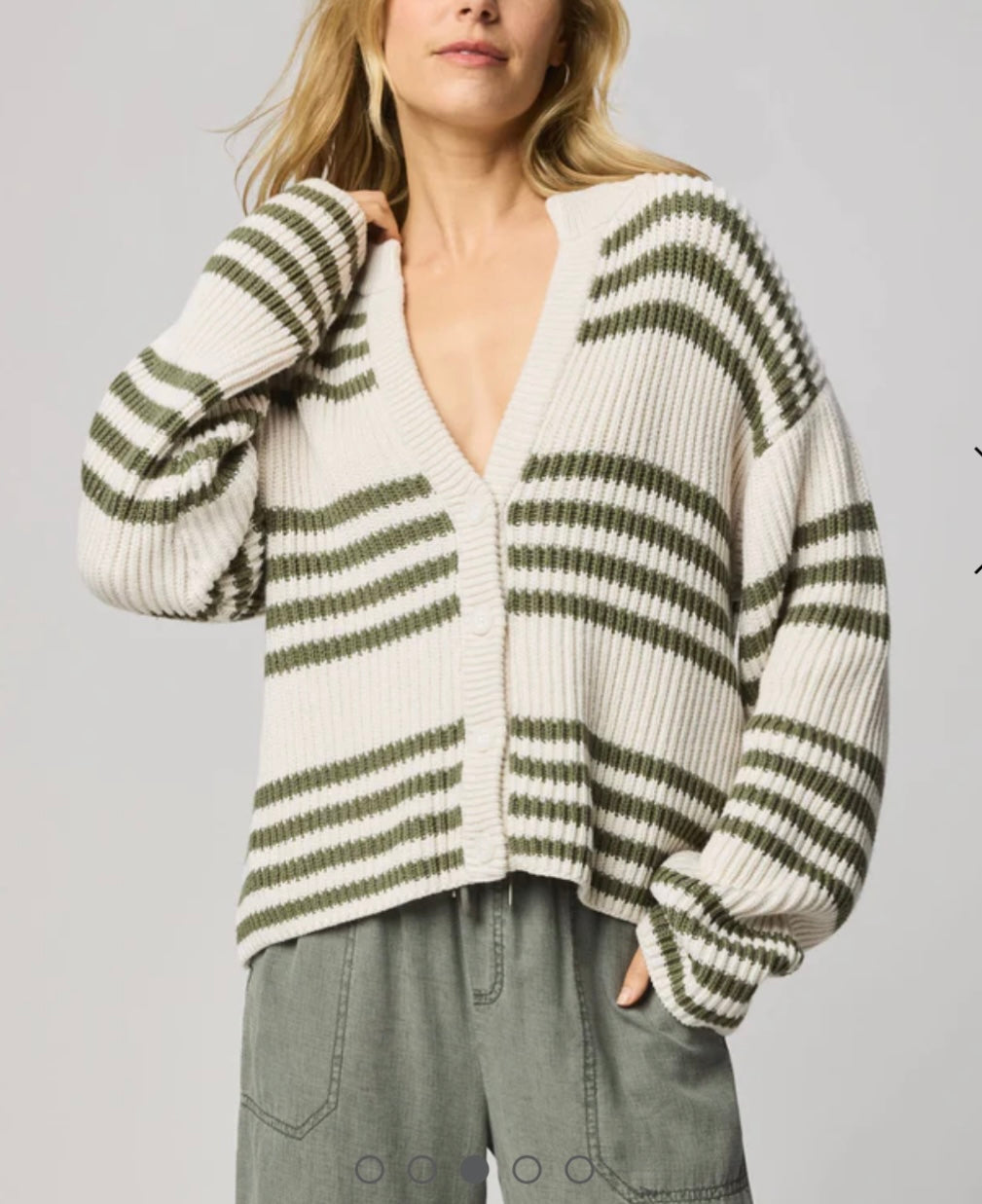 Alexandra Stripe Cardigan