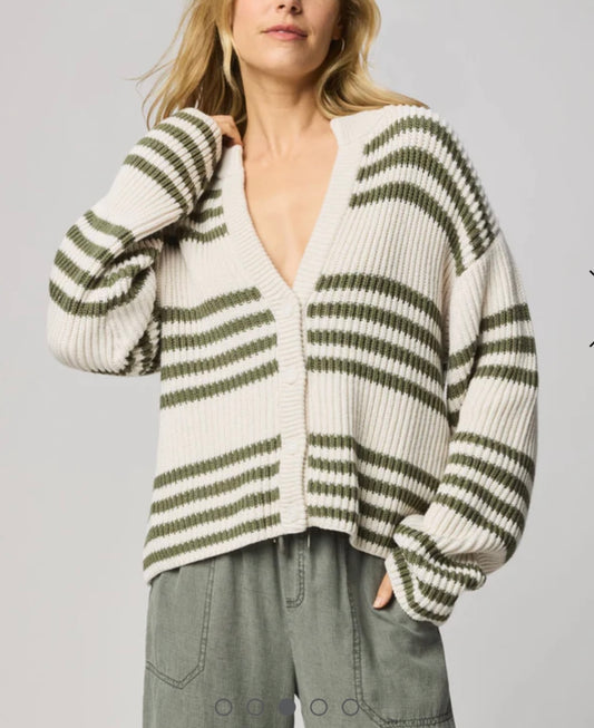 Alexandra Stripe Cardigan