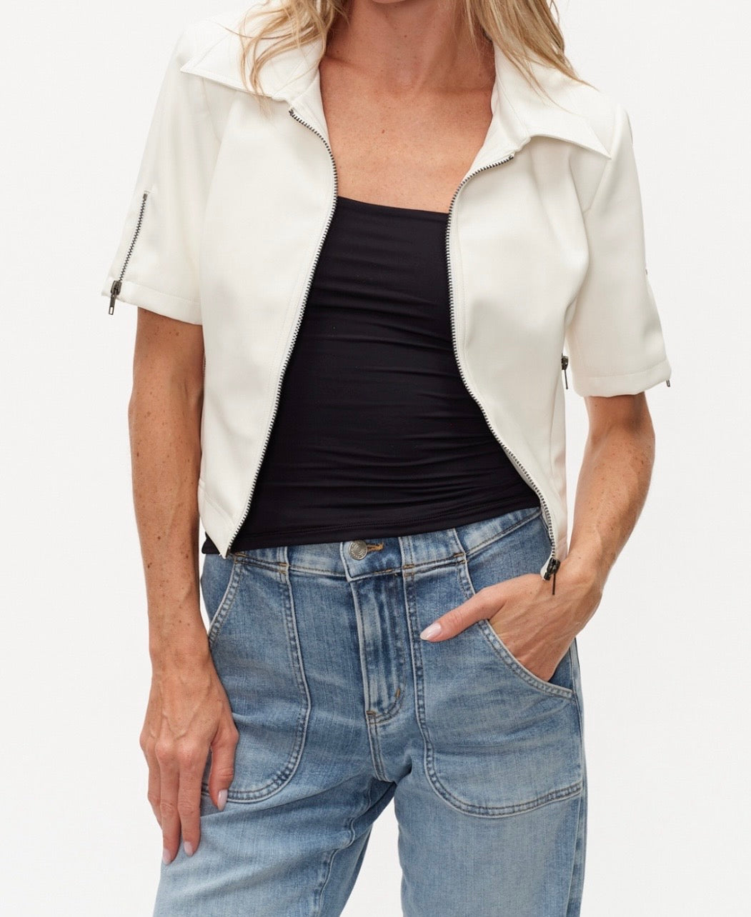 Monroe Short Sleeve Jacket