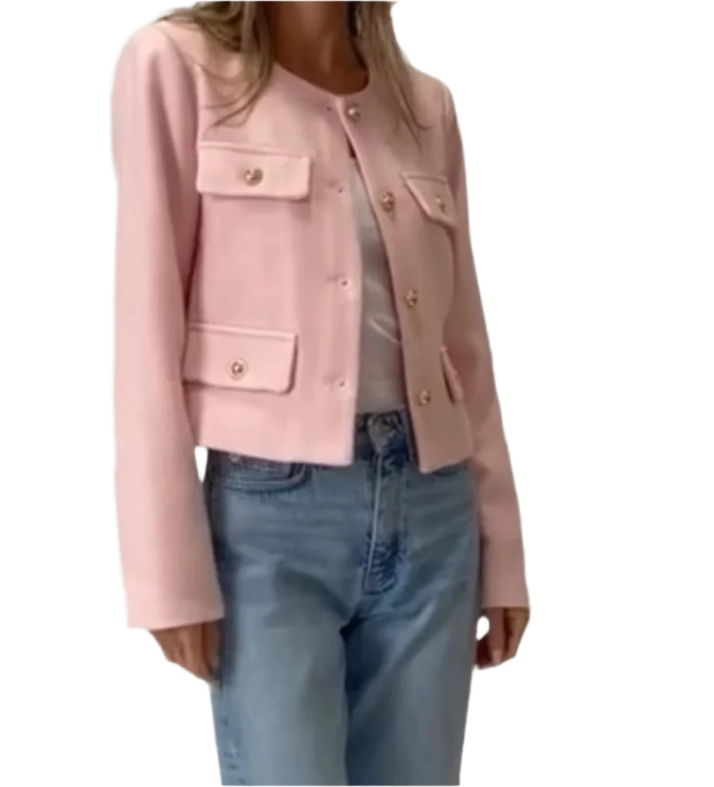 Blakely Pocket Crop Blazer