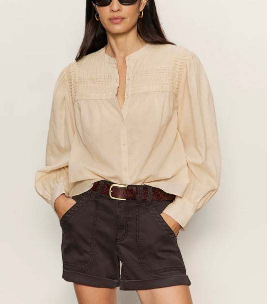 Pintuck Shirt