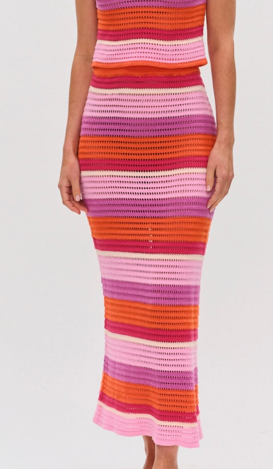 Crochet Block Skirt