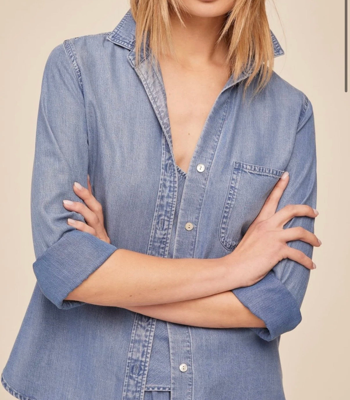 Shirt Tail Button Down