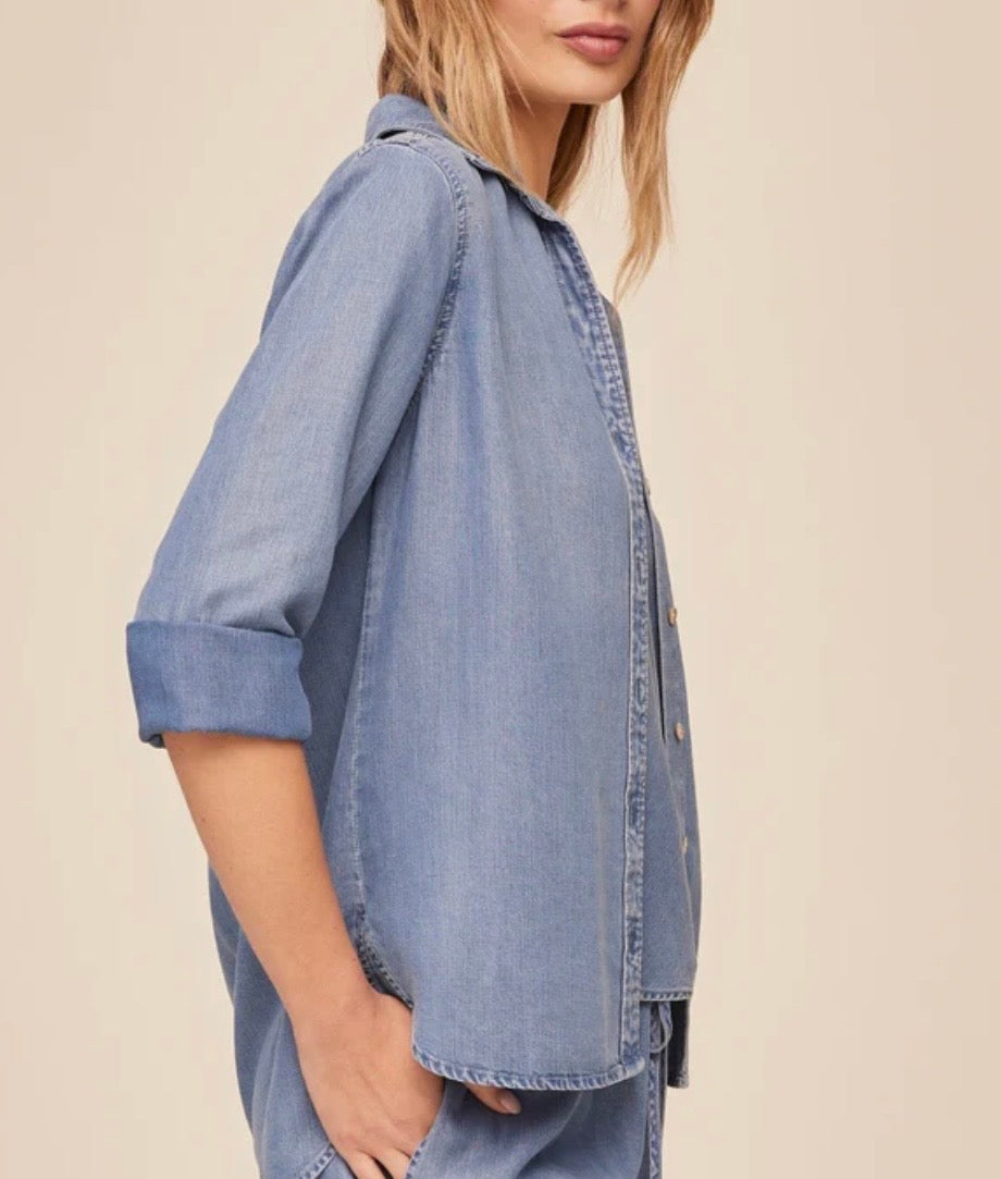 Shirt Tail Button Down