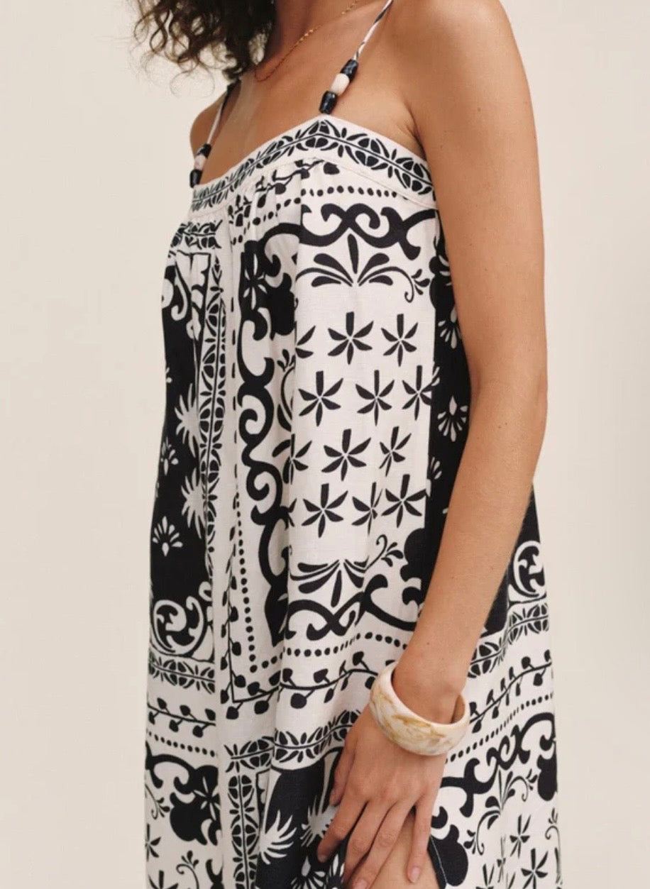 Tropical Midi Dress