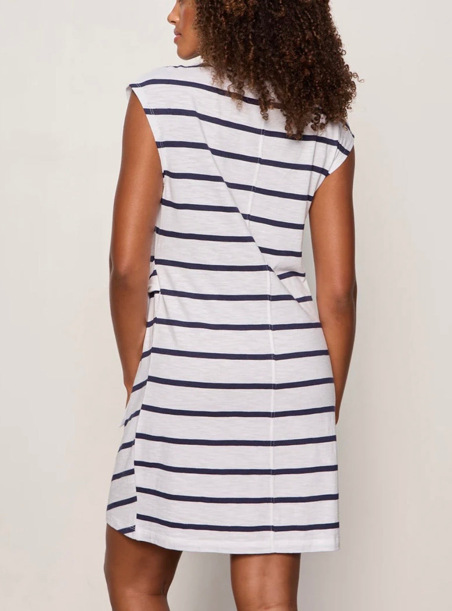 Side Tie T-Shirt Dress
