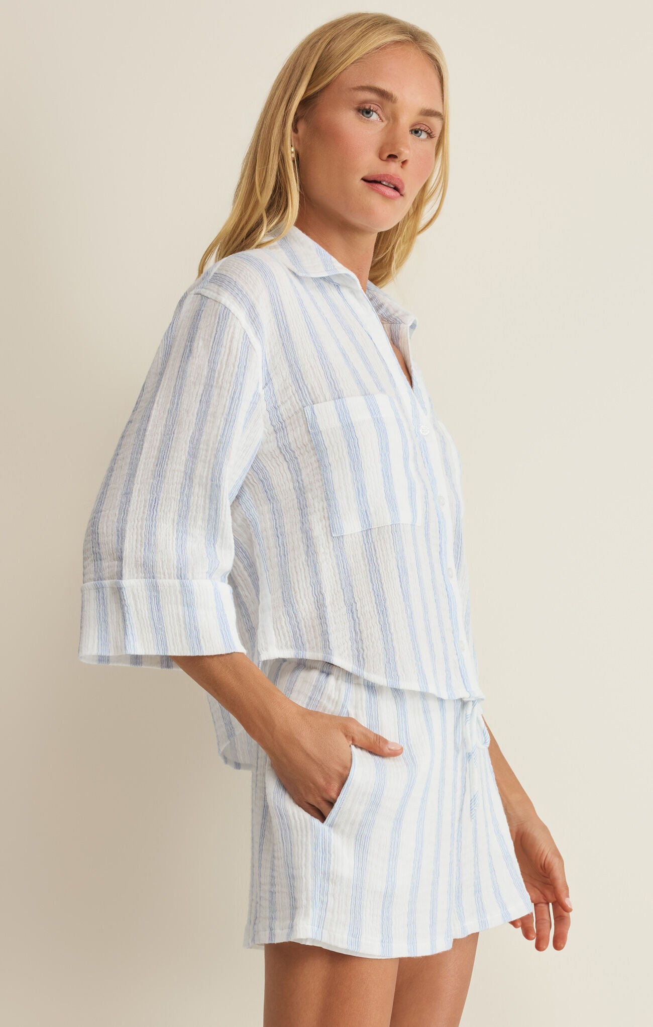 Helena Striped Top