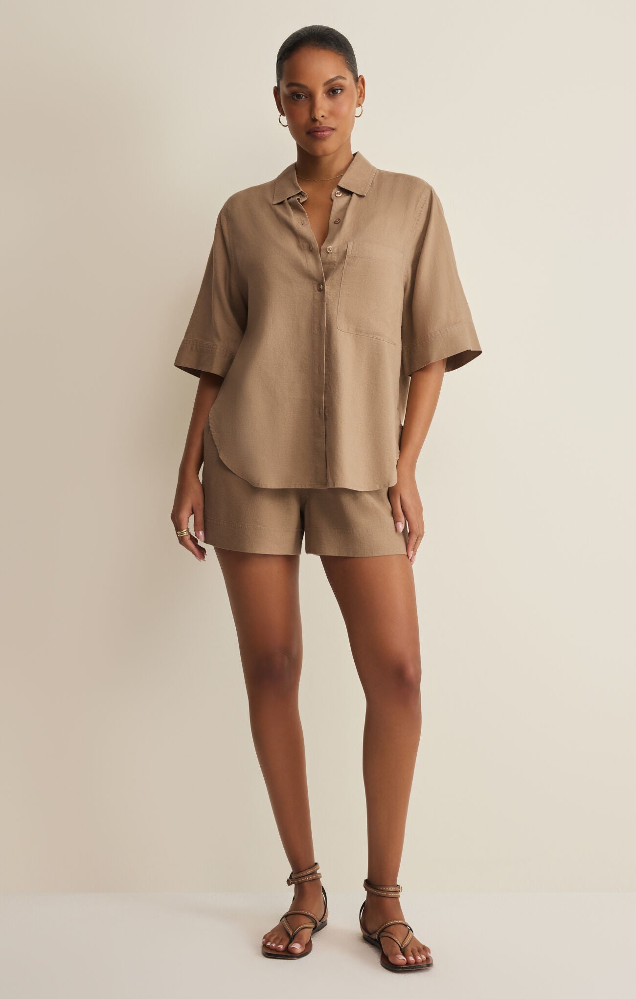 Expedition Button Up Blouse