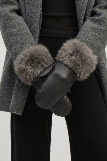 Lux Fur Cuff Mitten