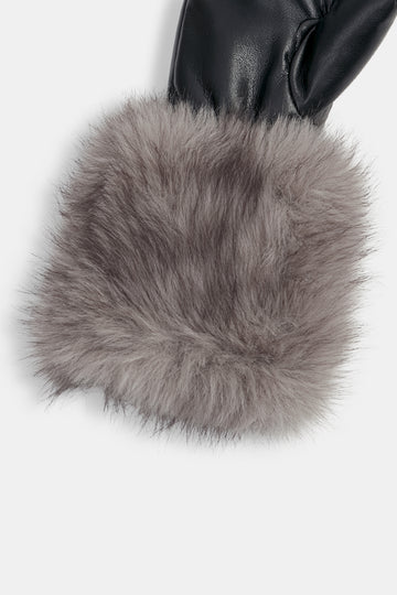 Lux Fur Cuff Mitten