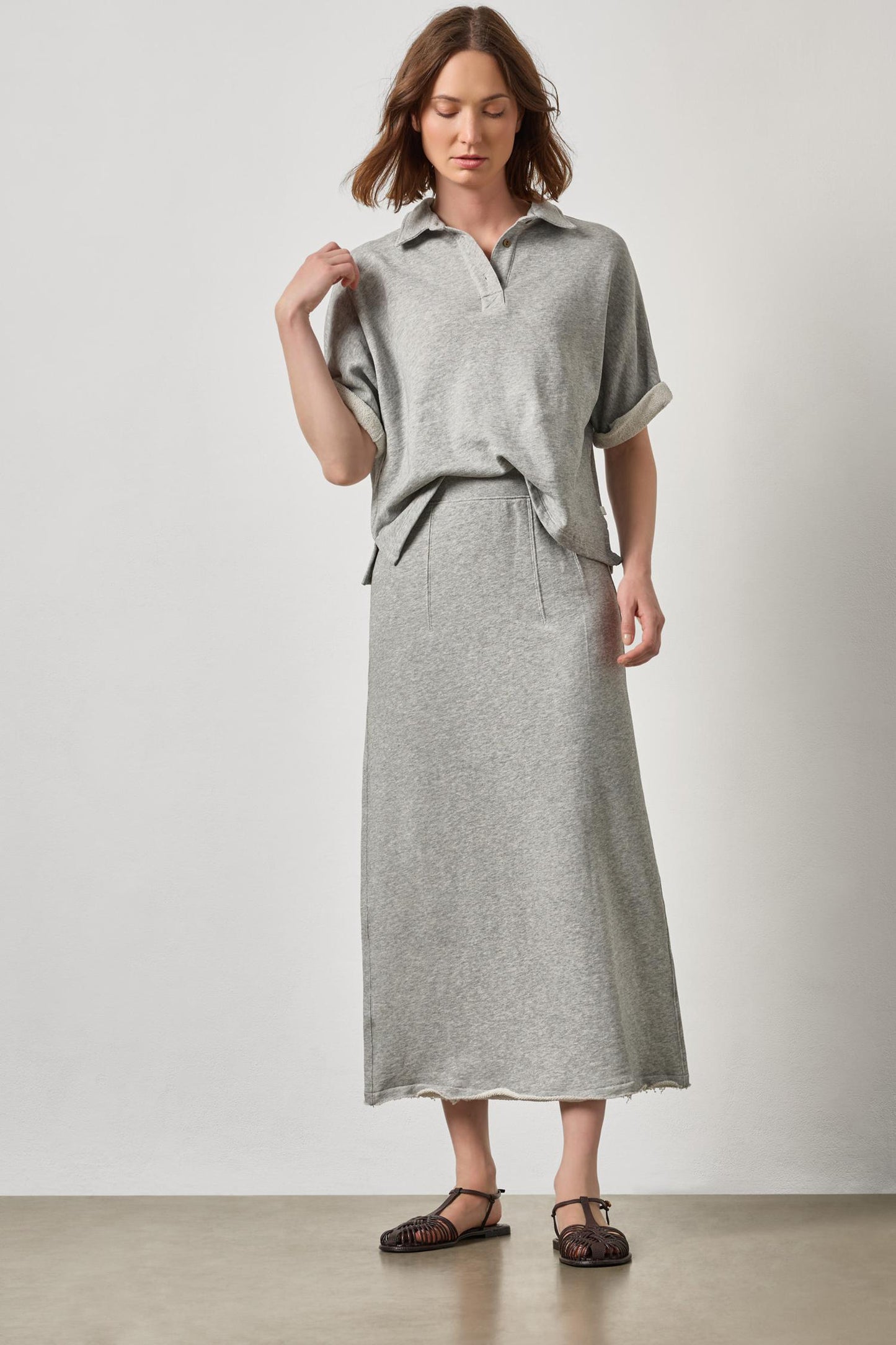 Oversized Terry Polo