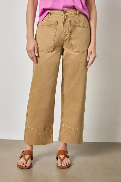 Twill Straight Pant