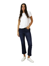 Load image into Gallery viewer, Jeanne Super High Rise Cropped Flare Leg Denim
