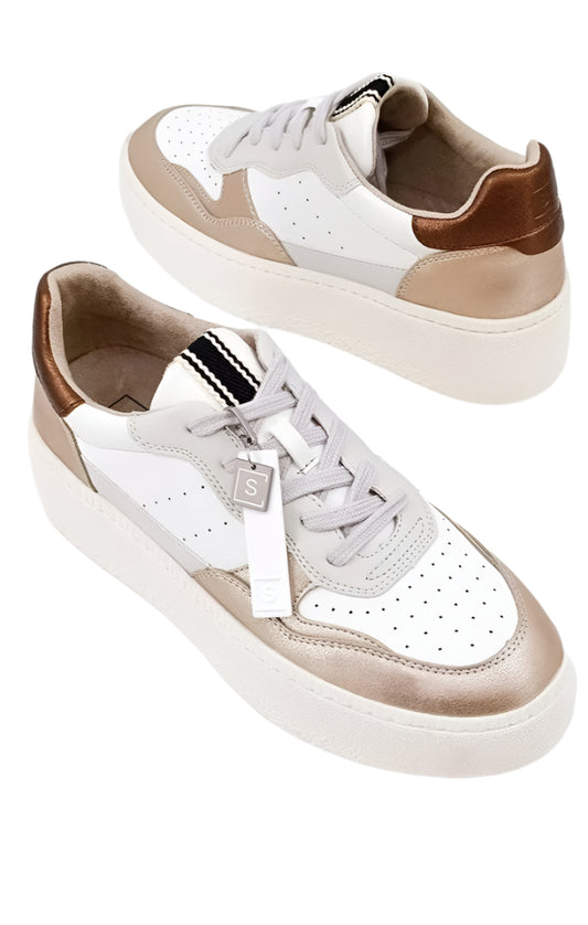 Sheena Sneaker / Gold
