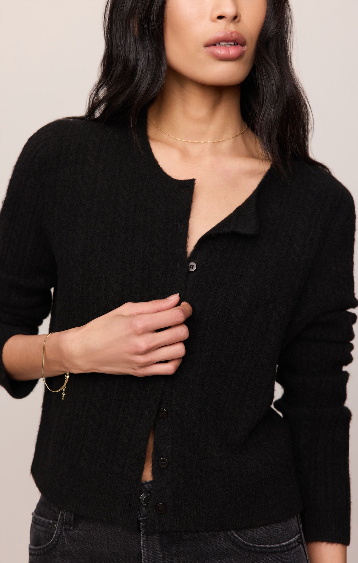 Medina Pointelle Cardi