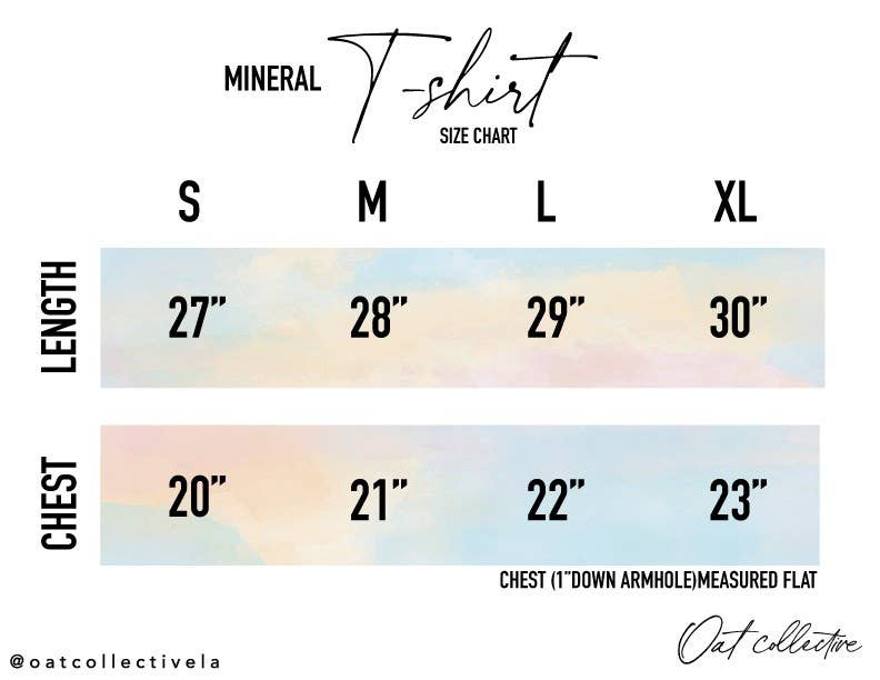 SMALL TOWNER Mineral Washed Graphic Top