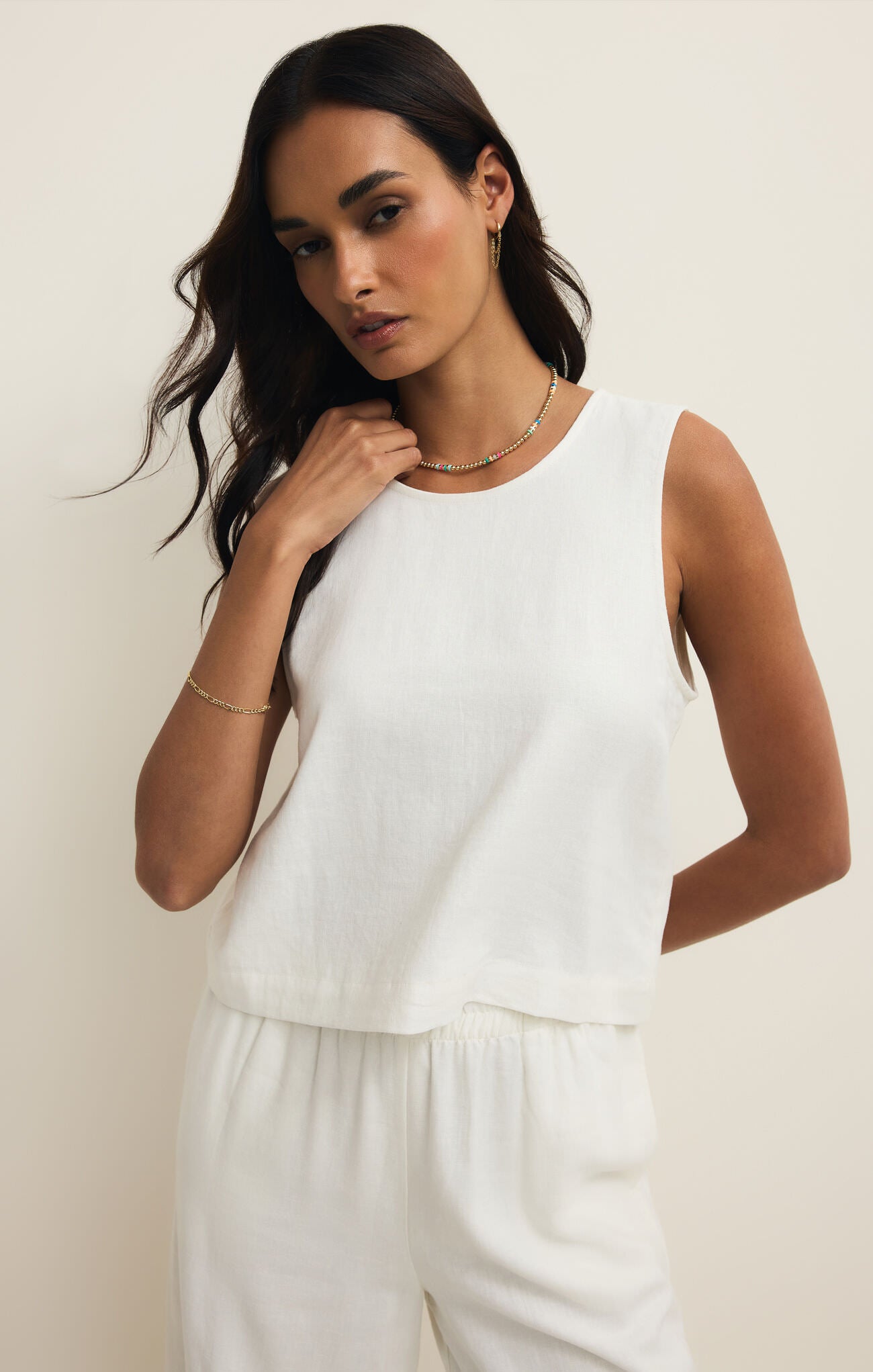 Sloan Linen Top