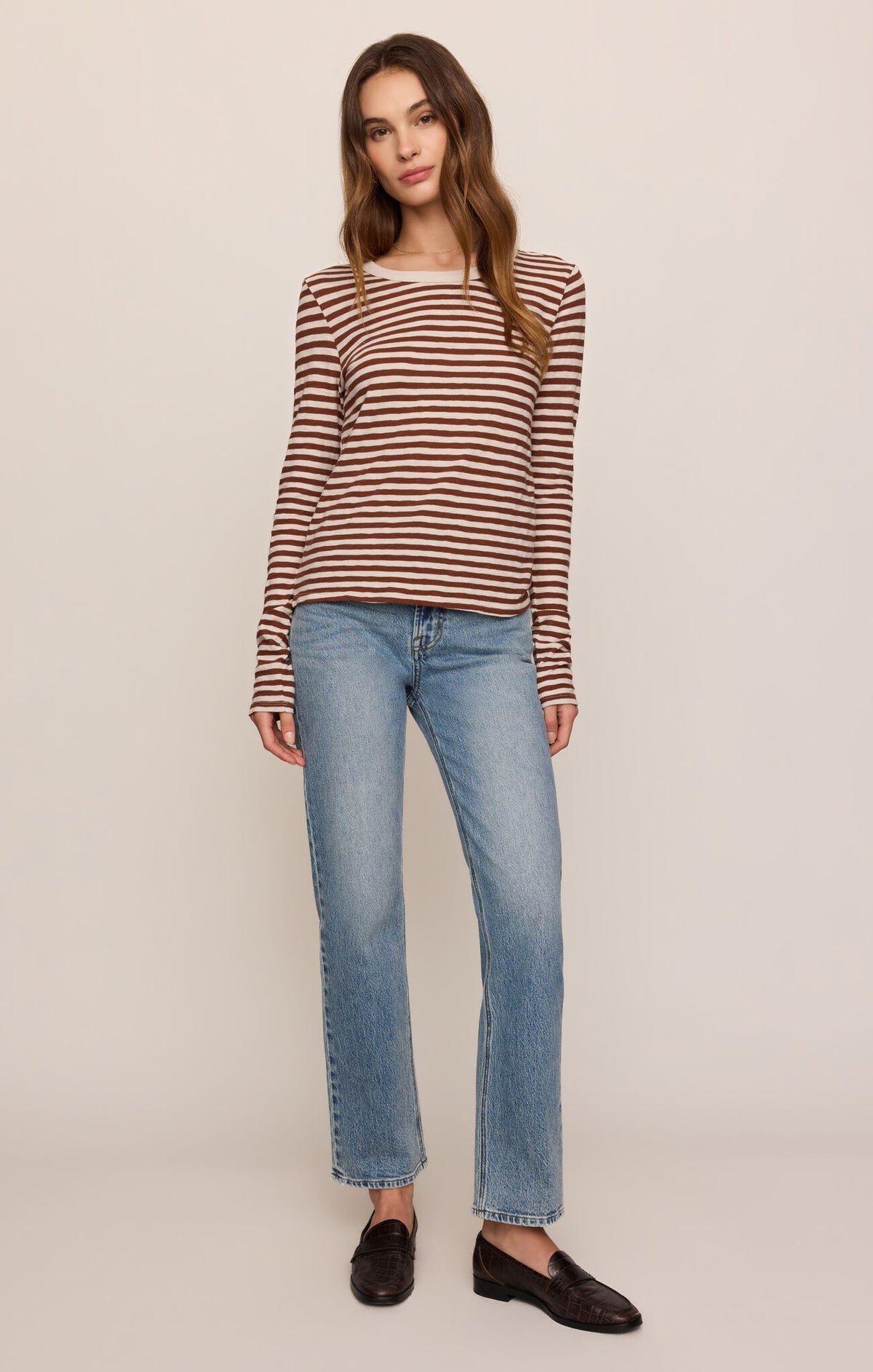 Junie stripe Tee