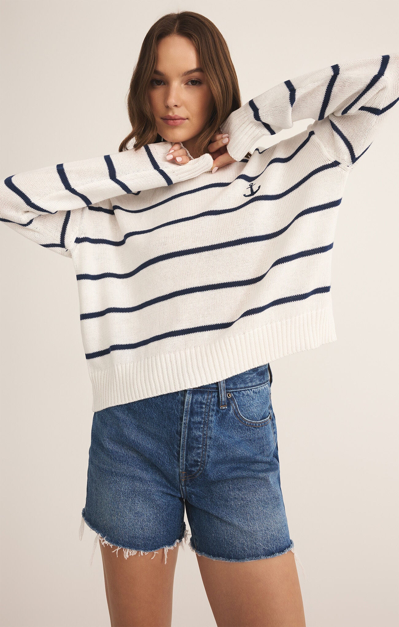 Anchors Away Sweater
