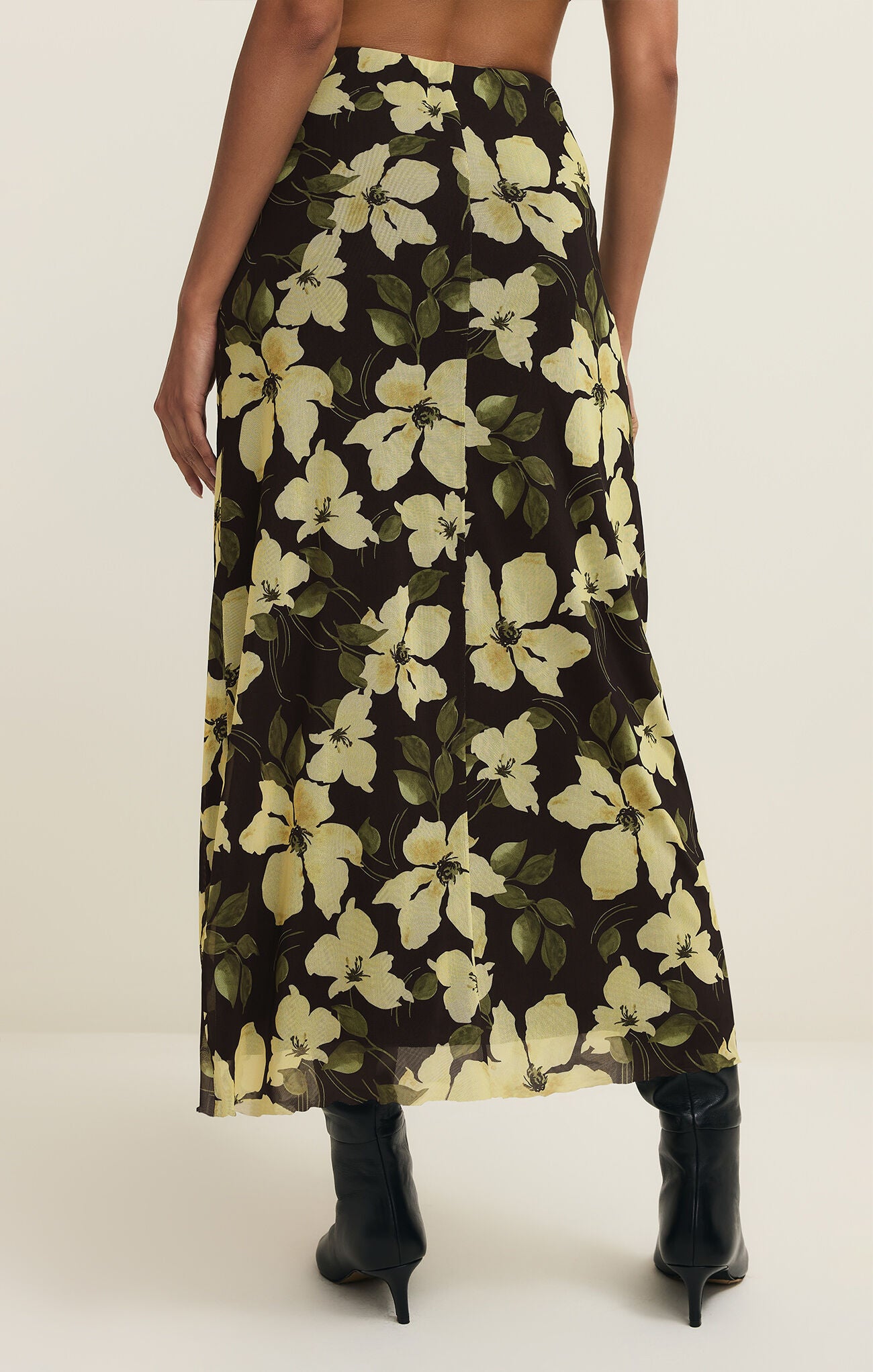 Eda Floral Mesh Maxi